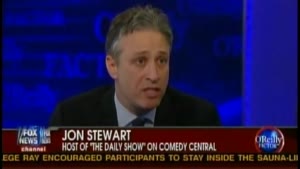 Bill O'Reilly Interviews Jon Stewart Part 2 of 3