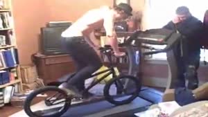 Bicycle treadmill