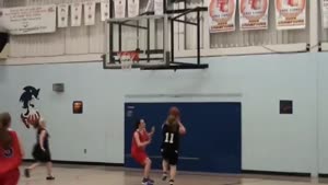 Girls Basketball Dunk Fail