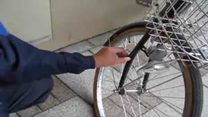 Cool bicycle storage in Japan