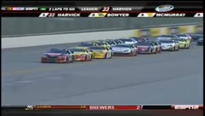 Huge crash at Nascars