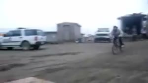 Chick Gets Epically Owned On A Bike Ramp