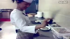 Chinese Girl Shows Mad Knife Skills