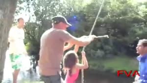 Rope Swing Fail