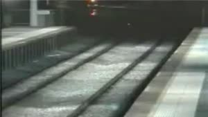 Stupid Kids Crossing The Train Track