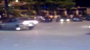 Stunt Driver Hits Police Car