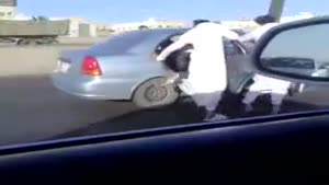 Car Skating in Saudia Arabia