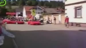 Woman Crashes Ferrari