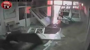 Man Escapes Truck Crash