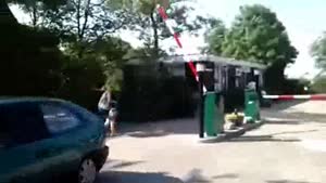 Girl vs Gate Arm