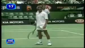 Tennis player kills bird