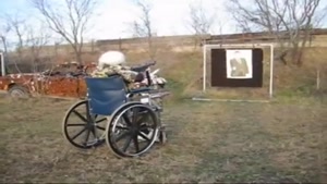 Grandma shooting a FA MP40