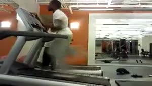 Extremely Fast Running On Treadmill