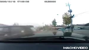 Car Crashes Into SUV