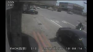 Biker Crashing With High Speed