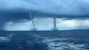 Twin Water Spouts