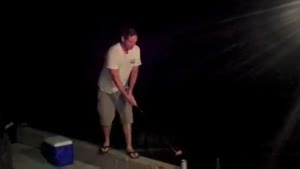 Guy Fails Hitting A Can