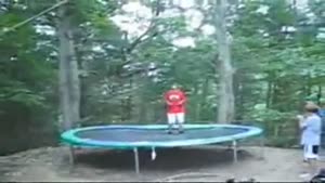 Trampoline Faceplant