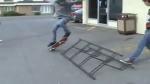 Skateboard Dude Falls Hard