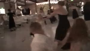 Little Girl Get's Kick In The Face