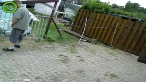 Neighbour Pisses Over Wheelbarrow