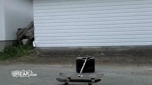 Girl Fails Hard on Longboard Backplant