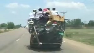 Extreme carpooling in India