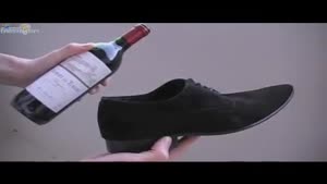 How to open a bottle of wine with a shoe