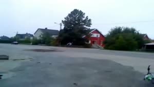 BMX Jump Faceplant