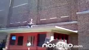 Kid Jumps Off The Roof