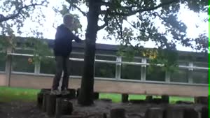 Tree Backflip Fail