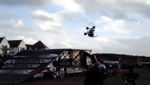 ATV Backflip Fail 