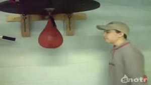 Punchbag punches back