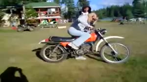 Funny Dirt Bike Fail