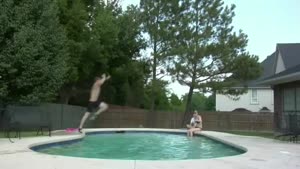 Pool  Jump Accident