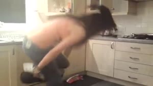 Drunk Girl Faceplant