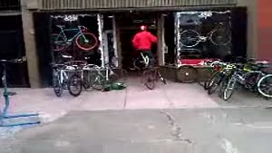 Bicycle Dismount Fail