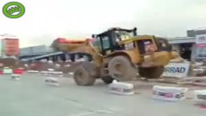 Insane Driving Skills With Excavator