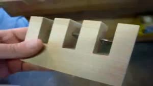 Impossible Nail Through Wood Trick