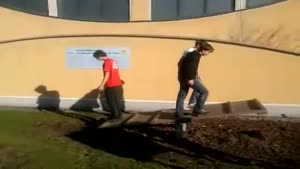 Human Catapult Fail