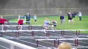 Hurdle race epic fail