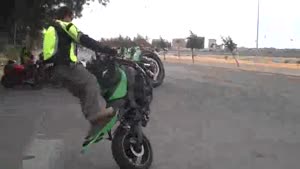 Motorcycle Stunt Fail