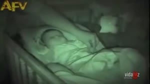 Sleeping Robot Baby