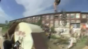 Knockout From Bike Ramp