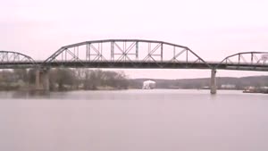 Bridge Demolition Over Illinois River