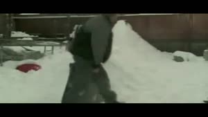 Snowboard Grinding Fail