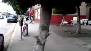 Bicycle Dismount Fail 