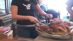 Pregnant Turkey