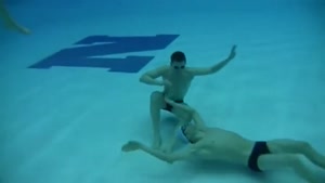 Cool Underwater Bubble Trick