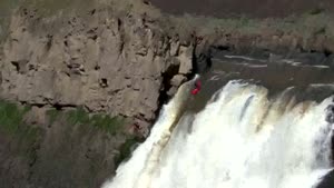 Kayak Waterfall Descent Record